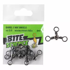 Bite Science Barrel 3 Way Crossline Swivel Value Pack 1 Bite Science Barrel 3 Way Crossline Swivel Value Pack