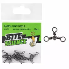 Bite Science Barrel 3 Way Crossline Swivel Value Pack 6 Bite Science Barrel 3 Way Crossline Swivel Value Pack - Image 6