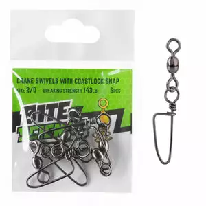 Bite Science Crane Coastlock Snap Swivel Value Pack 1 Bite Science Crane Coastlock Snap Swivel Value Pack
