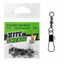 Bite Science Black Barrel Snap Swivel Value Pack 7 Bite Science Black Barrel Snap Swivel Value Pack - Image 7