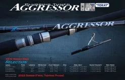 Oceans Legacy Aggressor Rod 832MH PE 6 - Spin