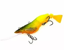 Chasebaits Armour Prawn Vibe Lure -Rods Shop Armour Prawn AP 08 UV Neon