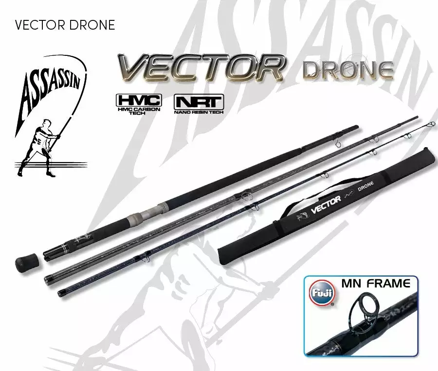 Assassin Vector Drone Rod 12'6 Heavy 1 Assassin Vector Drone Rod 12'6 Heavy