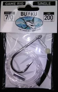 Buku Wire Game Hook Lure Rig