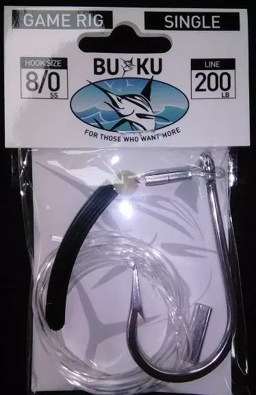 Buku Wire Game Hook Lure Rig 2 Buku Wire Game Hook Lure Rig - Image 2