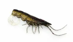 Chasebaits Curly Prawn Soft Plastic Lure 60 8 Chasebaits Curly Prawn Soft Plastic Lure 60 -Rods Shop CP60 03BloodGold