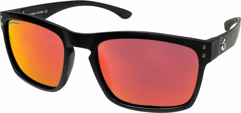 Spotters Crypto Matt Black Frame Performance Polarised Sunglasses 2 Spotters Crypto Matt Black Frame Performance Polarised Sunglasses - Image 2