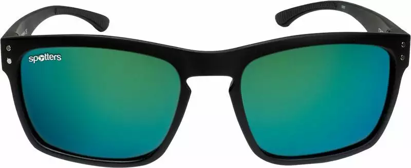 Spotters Crypto Matt Black Frame Performance Polarised Sunglasses 7 Spotters Crypto Matt Black Frame Performance Polarised Sunglasses - Image 7