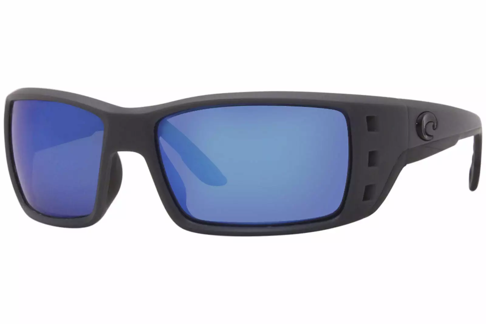 Costa 0690222362 Permit Matte Gray Frame Glass Blue Mirror 580g Lens Polarised Sunglasses 1 Costa 0690222362 Permit Matte Gray Frame Glass Blue Mirror 580g Lens Polarised Sunglasses