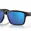 Costa 06S9049 90490157 Paunch Black Frame Glass Blue Mirror 580g Lens Polarised Sunglasses