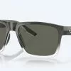 Costa 06S9050 90500559 Paunch XL Fog Gray Frame Glass Gray Mirror 580g Lens Polarised Sunglasses