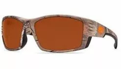 Costa Del Mar Fantail Realtree Camo Frame Polarised Lens Performance Sunglasses - Copper 580P