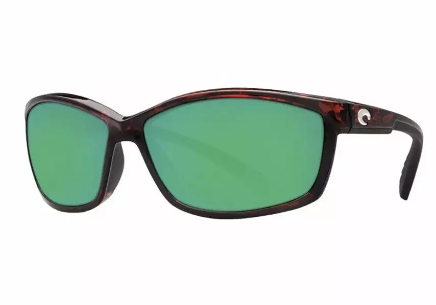 Costa Del Mar Manta Tortoise Frame Polarised Lens Performance Sunglasses - Green 580G 1 Costa Del Mar Manta Tortoise Frame Polarised Lens Performance Sunglasses - Green 580G