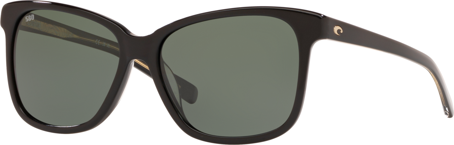 Costa Del Mar May Shiny Black Frame Gray Glass 580G Lens Polarised Performance Sunglasses - Mega Clearance 1 Costa Del Mar May Shiny Black Frame Gray Glass 580G Lens Polarised Performance Sunglasses - Mega Clearance