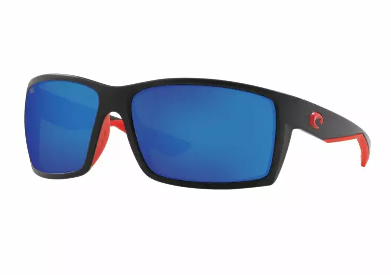 Costa Reefton Race Black Frame Blue Mirror 580g Glass Lens Performance Polarised Sunglasses 1 Costa Reefton Race Black Frame Blue Mirror 580g Glass Lens Performance Polarised Sunglasses