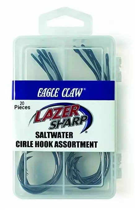 Eagle Claw Lazer Billfish Circle Hook Black Non Offset Light Wire Bulk Value Assorted Pack 1 Eagle Claw Lazer Billfish Circle Hook Black Non Offset Light Wire Bulk Value Assorted Pack