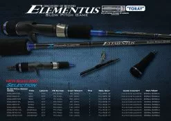 Oceans Legacy Elementus Rod Slow Pitch ESSJBT63ML PE 2 - Overhead