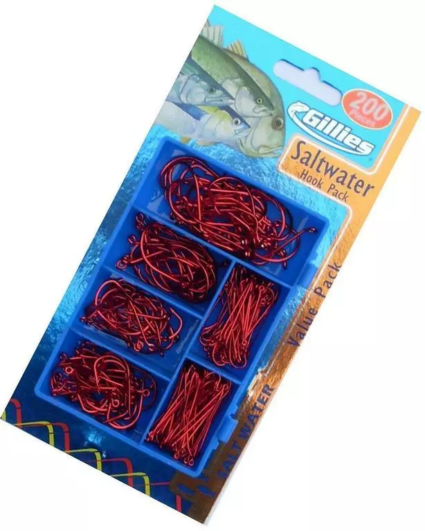 Gillies 28SWH Saltwater Hook Bulk Value Kit Pack 1 Gillies 28SWH Saltwater Hook Bulk Value Kit Pack
