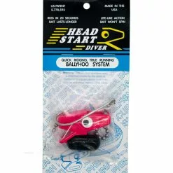 Head Start Ballyhoo Gar Chain Diver Chin Guard Trolling Rig