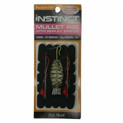 Instinct IN048 Complete Pre Tied Mullet Fishing Rig