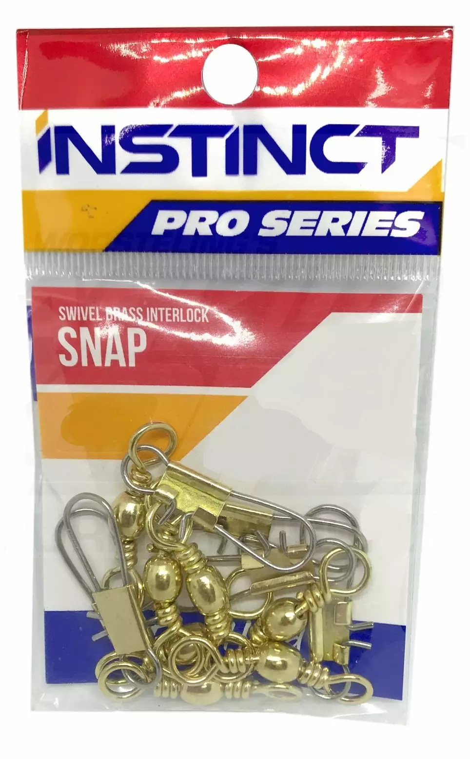 Instinct Pro Series IN203 Brass Interlock Snap Swivel 1 Instinct Pro Series IN203 Brass Interlock Snap Swivel