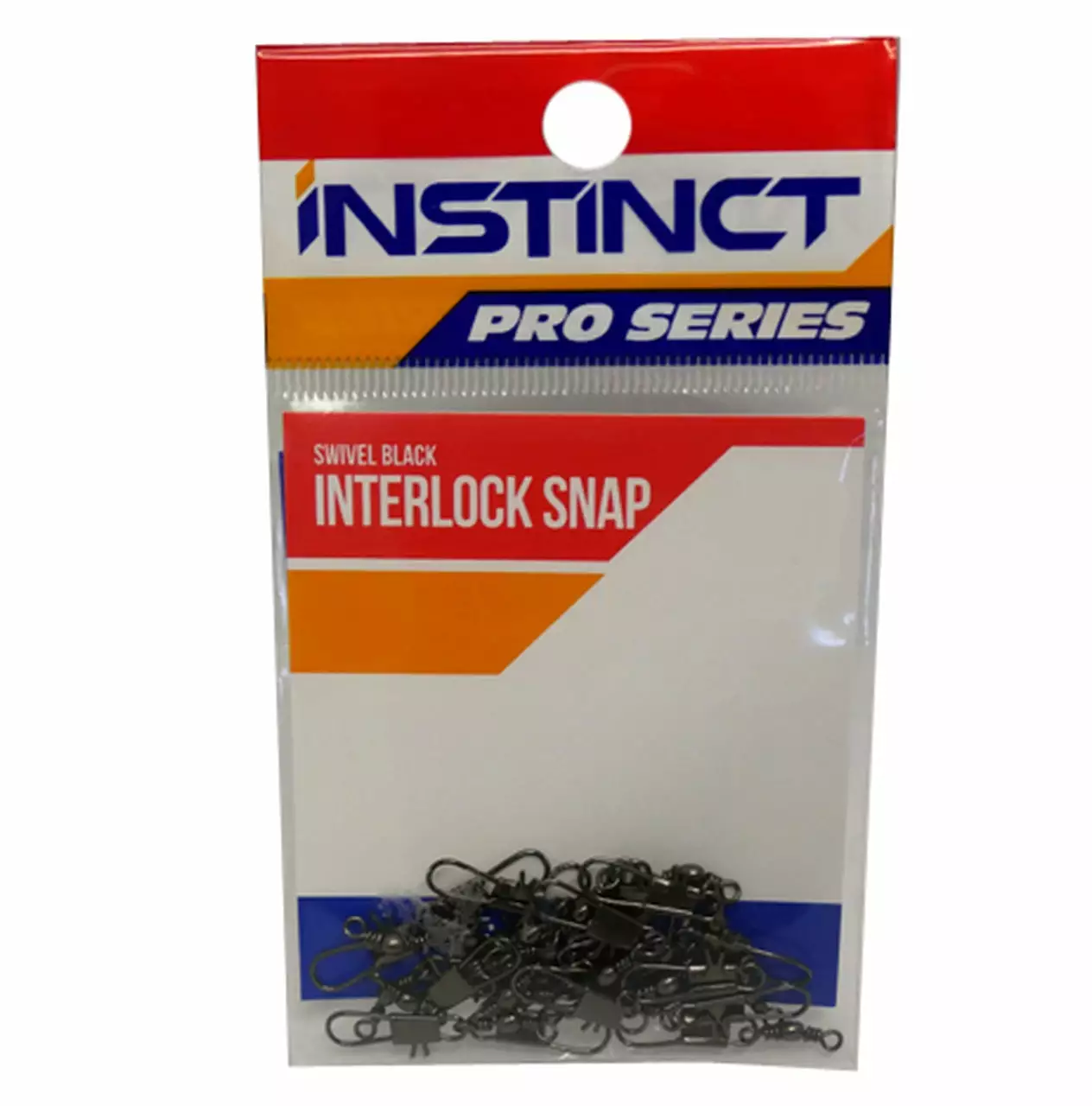 Instinct Pro Series IN207 Black Interlock Snap Swivel 1 Instinct Pro Series IN207 Black Interlock Snap Swivel
