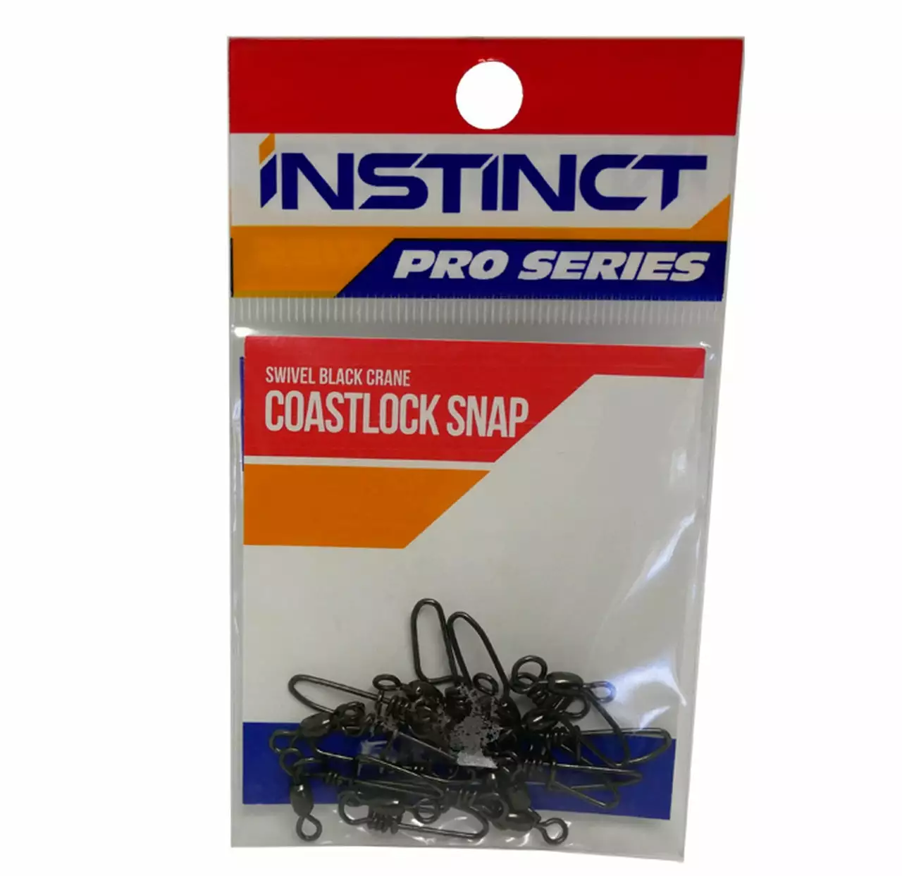 Instinct Pro Series IN208 Black Crane Swivel Coastlock Snap 1 Instinct Pro Series IN208 Black Crane Swivel Coastlock Snap