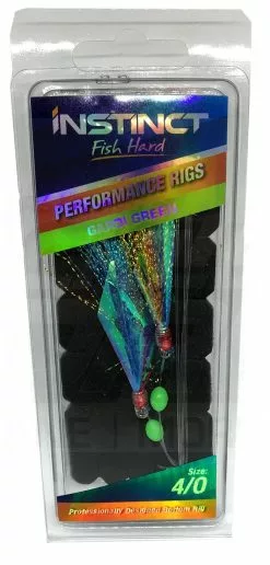 Instinct Pre Made Performance Flasher Rig 34 Instinct Pre Made Performance Flasher Rig -Rods Shop Instinct Pre Made Performance Flasher Rig Gardi Green