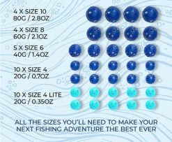 Klik Sinkers Easy Change Clip Snap On Ball Sinker Value Tube 9 Klik Sinkers Easy Change Clip Snap On Ball Sinker Value Tube -Rods Shop KlikSinkersEasyChangeClipSnapOnBallSinkerValueTubev3