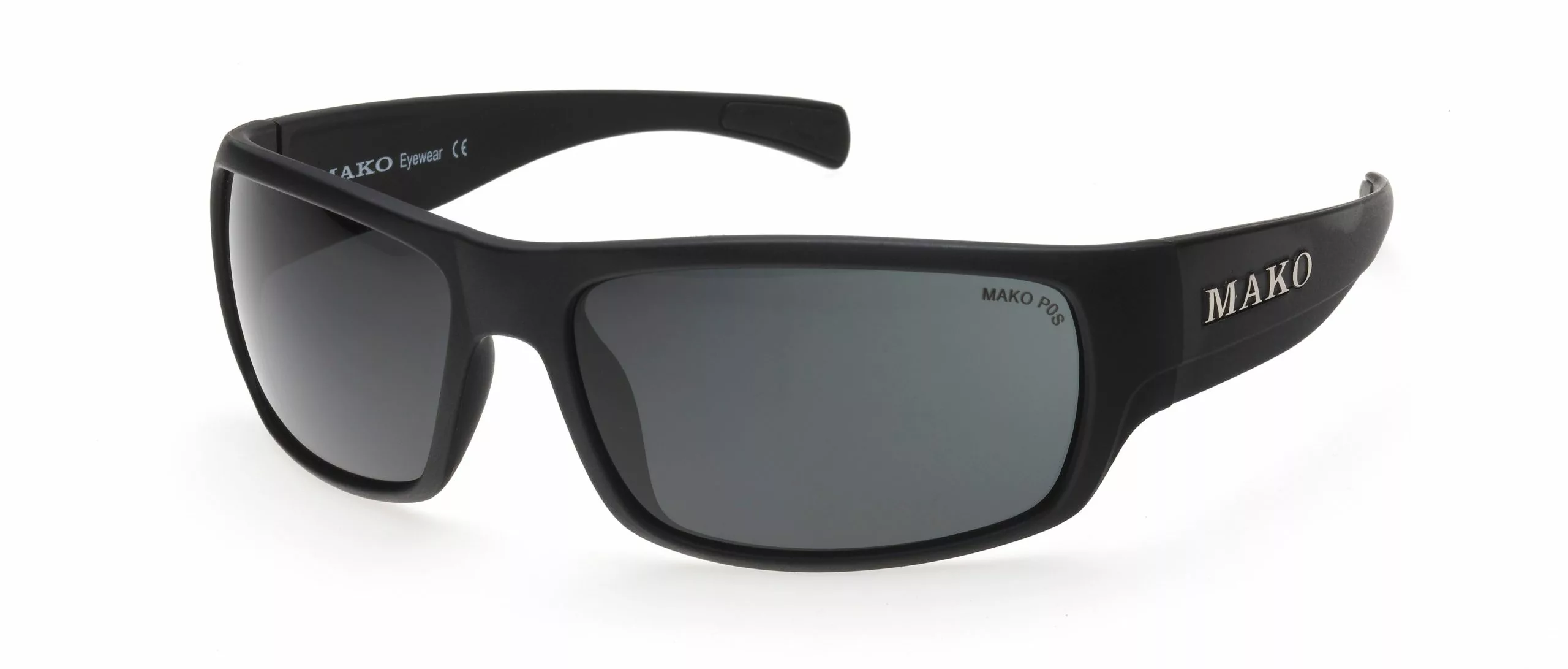 Mako Escape Matte Black Frame Poly Grey Lens Polarised Sunglasses 1 Mako Escape Matte Black Frame Poly Grey Lens Polarised Sunglasses