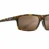 Maui Jim Byron Bay Matte Tortoise Frame HCL Bronze Glass Lens Polarised Performance Sunglasses - H746-10m