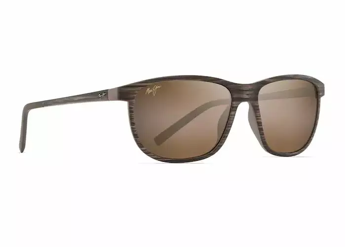 Maui Jim Dragons Teeth Brown Stripe Frame HCL Bronze Glass Lens Polarised Performance Sunglasses 1 Maui Jim Dragons Teeth Brown Stripe Frame HCL Bronze Glass Lens Polarised Performance Sunglasses