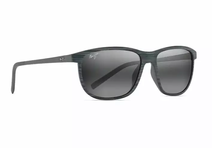 Maui Jim Dragons Teeth Grey Stripe Frame Neutral Grey Glass Lens Polarised Performance Sunglasses 1 Maui Jim Dragons Teeth Grey Stripe Frame Neutral Grey Glass Lens Polarised Performance Sunglasses