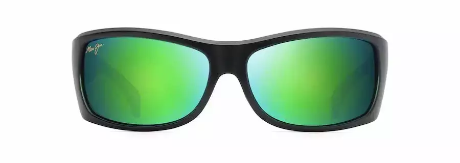 Maui Jim Equator Matte Black With Olive Interior Maui Green Polarised Glass Lens Performance Sunglasses - GM848-15 1 Maui Jim Equator Matte Black With Olive Interior Maui Green Polarised Glass Lens Performance Sunglasses - GM848-15