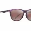 Maui Jim Sugar Cane Womens Lilac Sunset Frame Maui Rose Glass Lens Polarised Performance Sunglasses