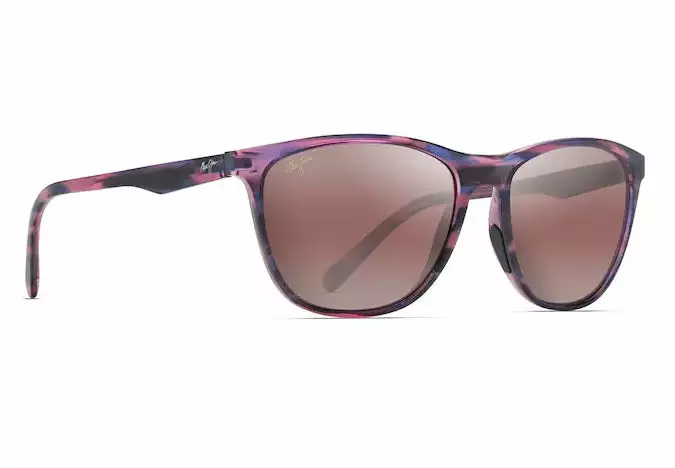 Maui Jim Sugar Cane Womens Lilac Sunset Frame Maui Rose Glass Lens Polarised Performance Sunglasses 1 Maui Jim Sugar Cane Womens Lilac Sunset Frame Maui Rose Glass Lens Polarised Performance Sunglasses