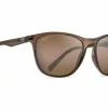 Maui Jim Sugar Cane Womens Mocha Frame HCL Bronze Glass Lens Polarised Performance Sunglasses