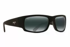 Maui Jim World Cup Black Rubber Frame Neutral Grey Glass Lens Polarised Performance Sunglasses