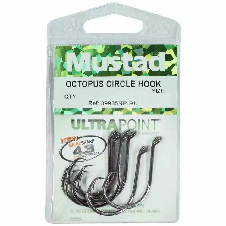 Mustad UltraPoint 39935NPBN Octopus Circle Hook 1 Mustad UltraPoint 39935NPBN Octopus Circle Hook
