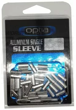 Optia OP059 Aluminium Single Sleeve Heavy Duty Crimp 25 Pack