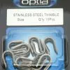 Optia OP07 Stainless Steel Rigging Thimble - 10 Pack