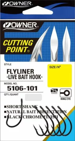 Owner 5106 Flyliner Hook