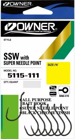 Owner 5115 Needle Point Octopus Hook