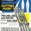 Owner Jobu Ultra Heavy Duty Trolling Hooks With Rust Stop