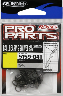 Owner 5159 Hyper Ball Bearing Game Snap Swivel