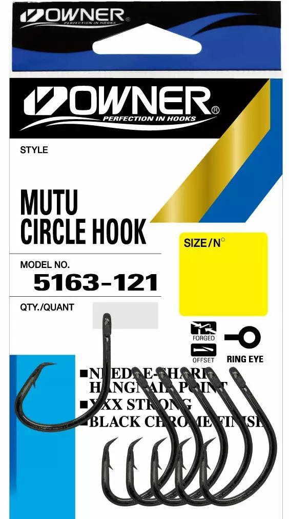 Owner 5163 MUTU Circle Hook 1 Owner 5163 MUTU Circle Hook