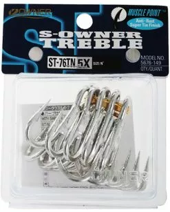 Owner ST-76TN Ultra Heavy Duty Treble Hook