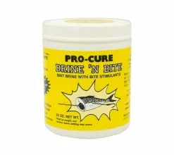 Pro-Cure Brine N Bite Bait Enhancement Powder With Stimulants
