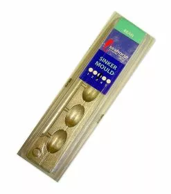 Seahorse Lead Bean Sinker Mould 7 Seahorse Lead Bean Sinker Mould -Rods Shop SMBN3