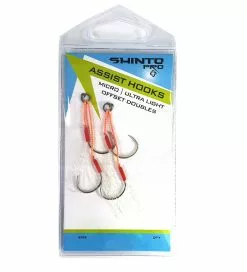Shinto Pro SH042 Offset Twin Double Micro Assist Hook